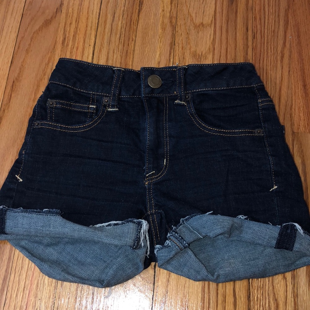 dark wash shorts!❤️